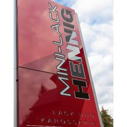 MINI-LACK HENNIG · LACK UND KAROSSERIE logo