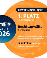 Verena Bolten - Fachanwältin für Arbeitsrecht & Familienrecht Bild 1