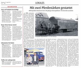 Beckmann GmbH Möbeltransport u. Lagerhaus Bild 8