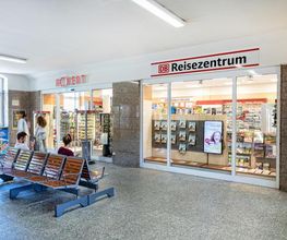 Eckert im Bahnhof Waldshut