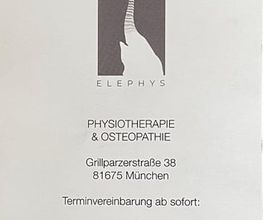 Physiotherapie und Osteopathie Elephys München Bild 2
