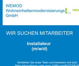 Installateur (m/w/d)