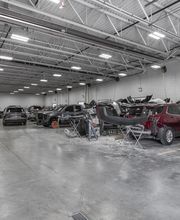 Wide Shot of Body Repair Area
