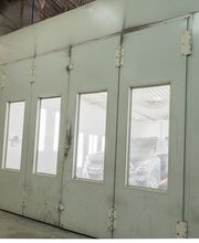 Exterior of Spray Paint Booth