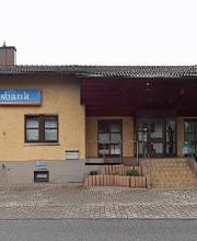 Außenansicht der Geschäftsstelle Neunkirchen
