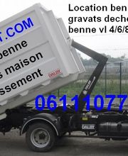 Tse Location Benne terrassement Gravats Déchets DIB Access Difficile image 3