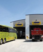 Westfalen Truck Wash Münster Amelsbüren: größte Lkw-Waschanlage im Münsterland