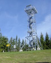 Info Center Gunten, Blume  Aussichtsturm