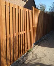 Hartholz Zaun mit Absatzjpeg