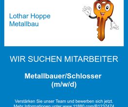 Metallbauer/Schlosser (m/w/d)