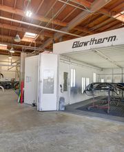 Exterior of Spray Paint Booth