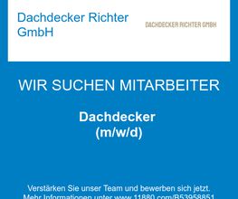 Dachdecker (m/w/d)