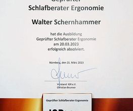 Birnbaumblau Schlafsysteme München ProNatura Naturmatratzen Bild 5