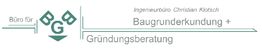 Ingenieurbüro Christian Klotsch, Baugrunderkundung + Gründungsberatung