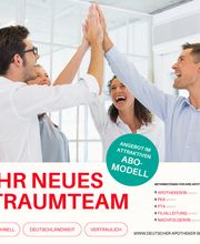 FInden Sie mit dem Deutschen Apotheker Service Ihr neues Traumteam.