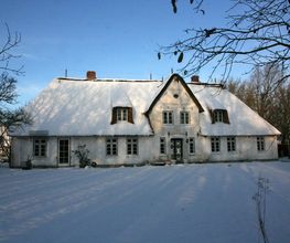 Das alte Pastorat im Winter