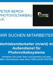 Vertriebsmitarbeiter (m/w/d) im Außendienst für Photovoltaiksysteme
