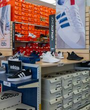Athletic Shoes Section of Store