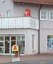 Aussenansicht der Apotheke am Rosengarten