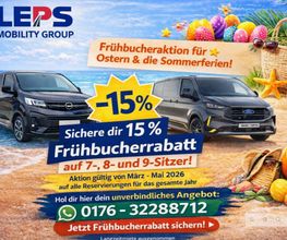 Leps Mobility Group Frühbucheraktion für Ostern & die Sommerferien