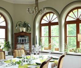 Frühstückszimmer der Pension Haus Brunschwig