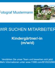 Kindergärtner/-in (m/w/d)