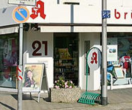 Aussenansicht der Brückweg-Apotheke