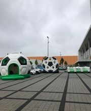 Fußball-Hüpfburg, Fußball-Dart, Fußballrodeo