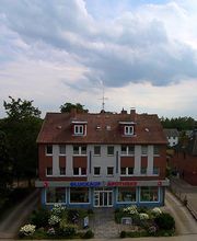Aussenansicht der Glückauf-Apotheke
