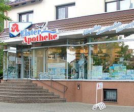 Aussenansicht der Elster-Apotheke