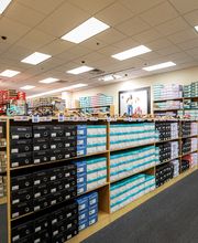 Athletic Shoes Section of Store