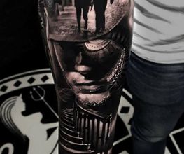 Dark Grey Tattoo Bild 19