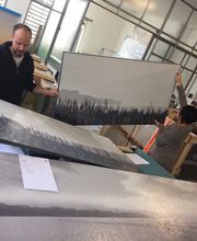 Atelier Aufgezogene Bilder Landschaften