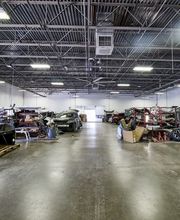 Wide Shot of Body Repair Area