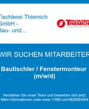 Bautischler / Fenstermonteur (m/w/d)