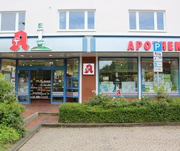 Aussenansicht der Schanzen-Apotheke