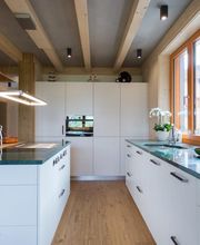 Küche mit Bora Kochfeldabzug