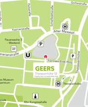 GEERS Theresienhöhe München Kartenansicht