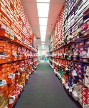 Athletic Shoes Section of Store