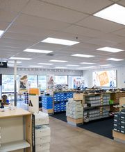 Wide Shot of Interior of Store