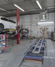 Wide Shot of Body Repair Area