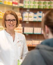 Aussenansicht der Reiter-Apotheke am Hogenkamp