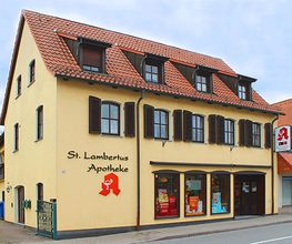 Aussenansicht der St. Lambertus-Apotheke