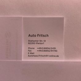 Fritsch M. Kfz Werkstatt
