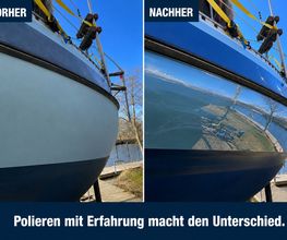 Rumpfpolitur mit gleichmäßigem Hochglanzfinish
