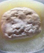 Hausgemachter Mozzarella aus Milch vom Bauern direkt.