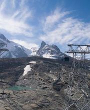 Aussicht Trockener Steg in Richtung Klein Matterhorn