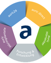 Die auric Unternehmensbereiche