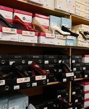 Dress Shoe Section of Store