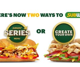 There's now TWO ways to Subway!